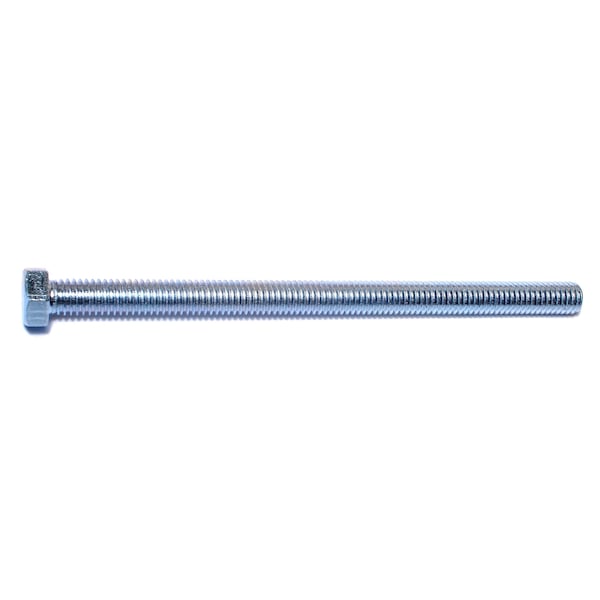 Midwest Fastener 3/8"-16 Hex Head Tap Bolt, Zinc Plated Steel, 6 in L, 8 PK 63347 - main